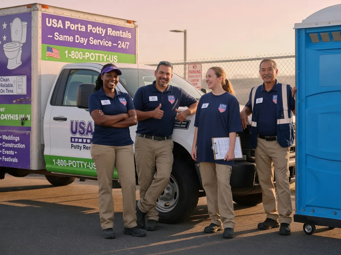 Porta Potty Rental company in Idlewild, MI